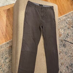 Banana Republic Charcoal Gray Men’s Khakis